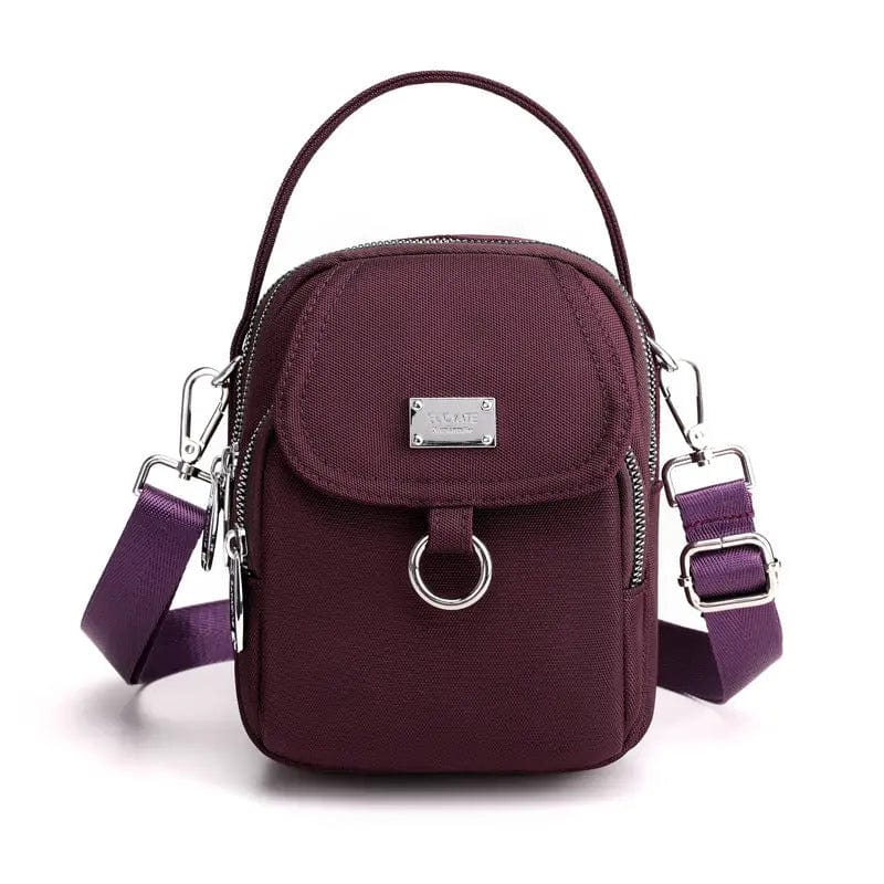 Saboor store 12 POTS And Pans Set, Non-stick Kitchen Sauce Purple Large Capacity Shoulder Bag Outdoor Women's Casual Messenger Bag