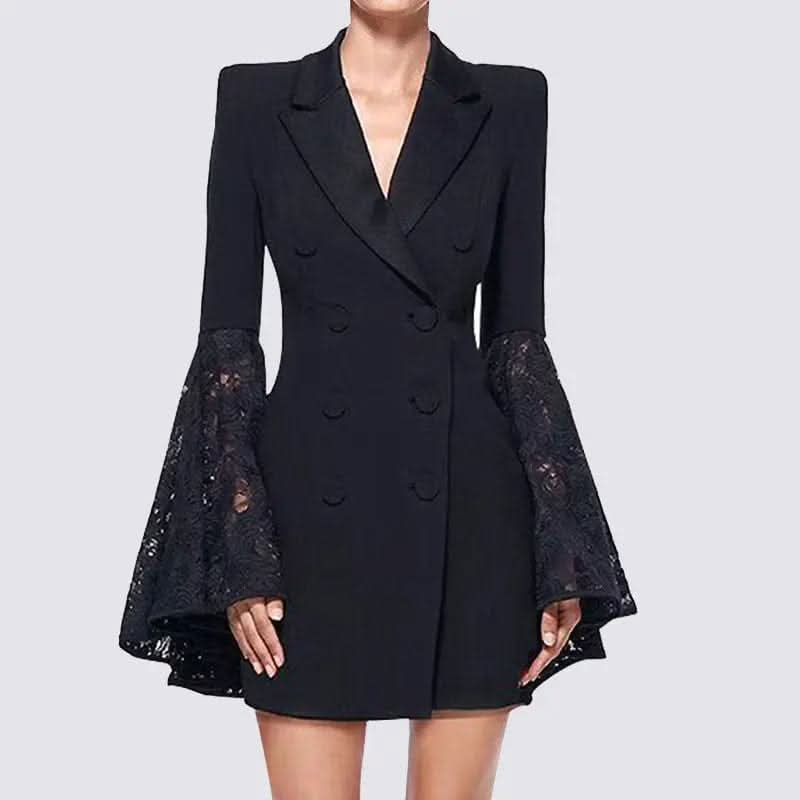 Saboor store  Black Suit Jacket For Women