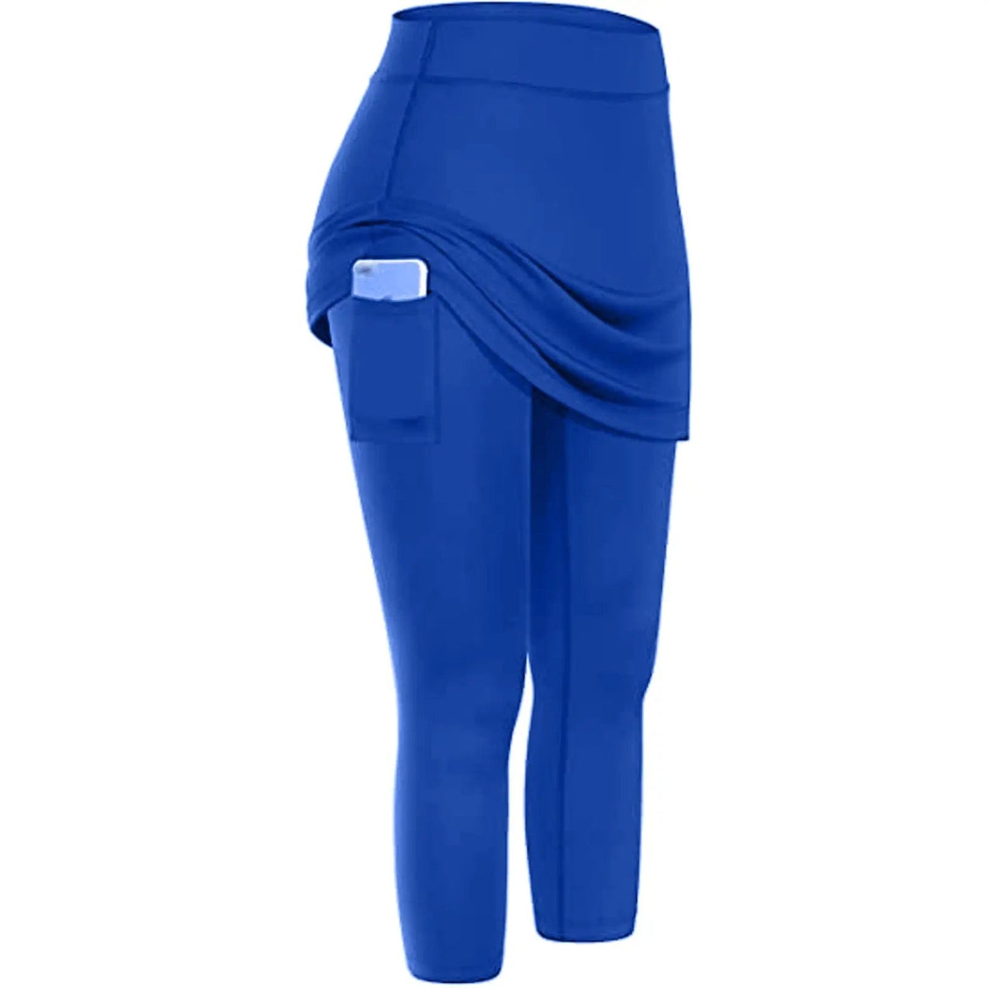 Saboor store  Blue / L Women Leggings With Pockets Yoga Fitness Pants Sports Clothing