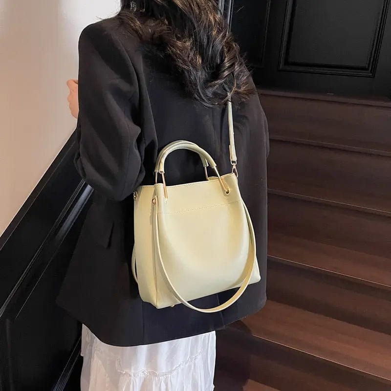 Saboor store Bucket Bag Simple All-match Portable Sho Bucket Bag Simple All-match Portable Shoulder Crossbody Bags