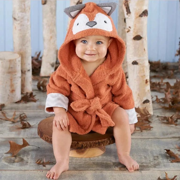 Saboor store  Children's Hooded Absorbent Animal-shaped Bathrobe B / L Children's Hooded Absorbent Animal-shaped Bathrobe