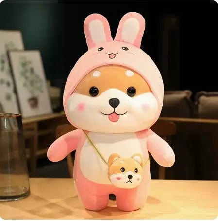 Saboor store  Corgi rabbit / 60cm Mascot Plush Toy Valentine's Day Gift