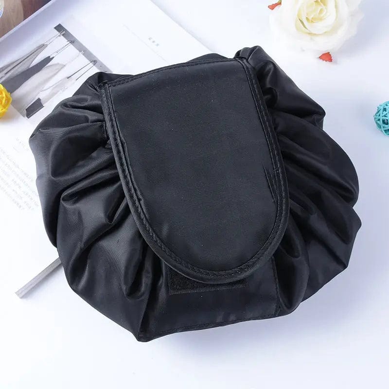 Saboor store Cosmetic Bag Storage Bag Large Capacity Black Cosmetic Bag Storage Bag Large Capacity Cosmetic Travel Storage Bag Portable And Simple