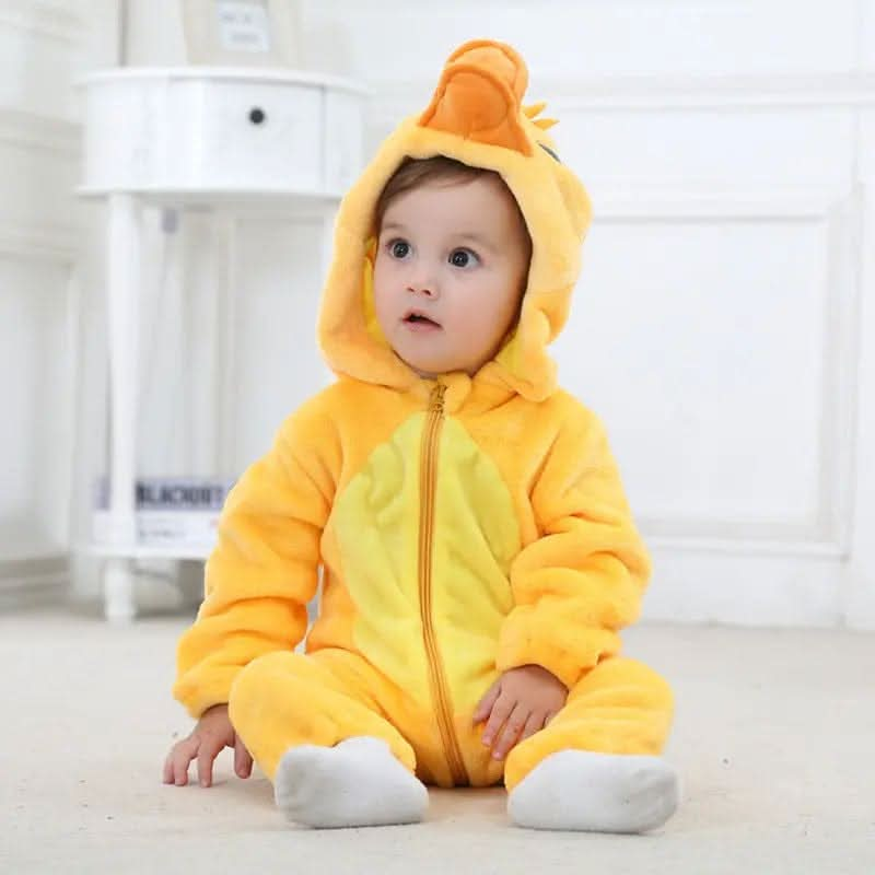 Saboor store  Duck / 0 to 6 Baby Rompers Winter Autumn Clothes