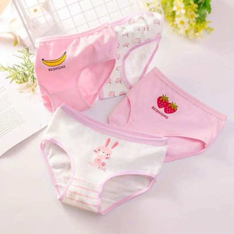 Saboor store  elegant, chic, stylish, trendy, fashion, feminine, classic, modern, boho, casual, formal, party, summer, winter, cozy, sophisticated, minimal, floral, vibrant, luxurious, timeless, comfortable, versatile Children's Underwear Girls Pure Cotton Boxer