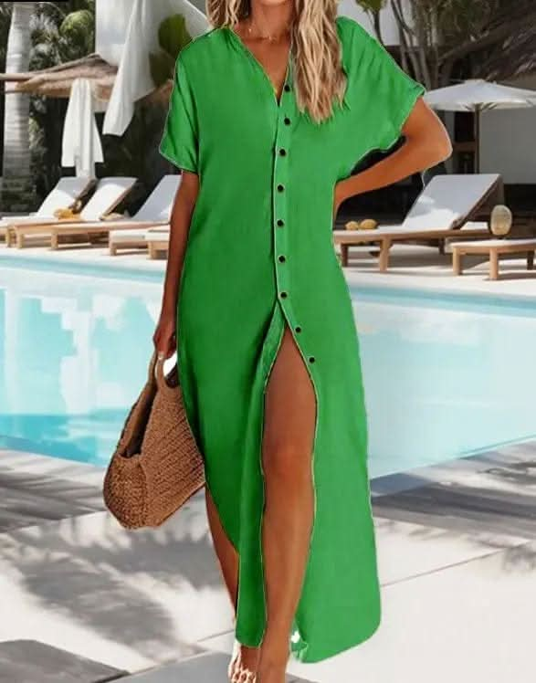 Saboor store  elegant, chic, stylish, trendy, fashion, feminine, classic, modern, boho, casual, formal, party, summer, winter, cozy, sophisticated, minimal, floral, vibrant, luxurious, timeless, comfortable, versatile Green / L Women's Fashion Clothing