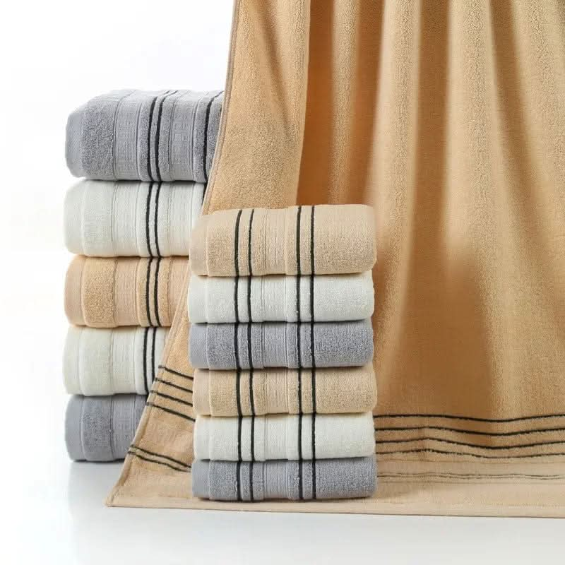 Saboor store  elegant, chic, stylish, trendy, fashion, feminine, classic, modern, boho, casual, formal, party, summer, winter, cozy, sophisticated, minimal, floral, vibrant, luxurious, timeless, comfortable, versatile Household Pure Cotton Towel Towel Bath Towel