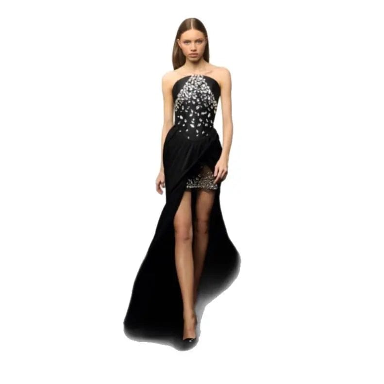 Saboor store European And American Style Diamond Even European And American Style Diamond Evening Dress