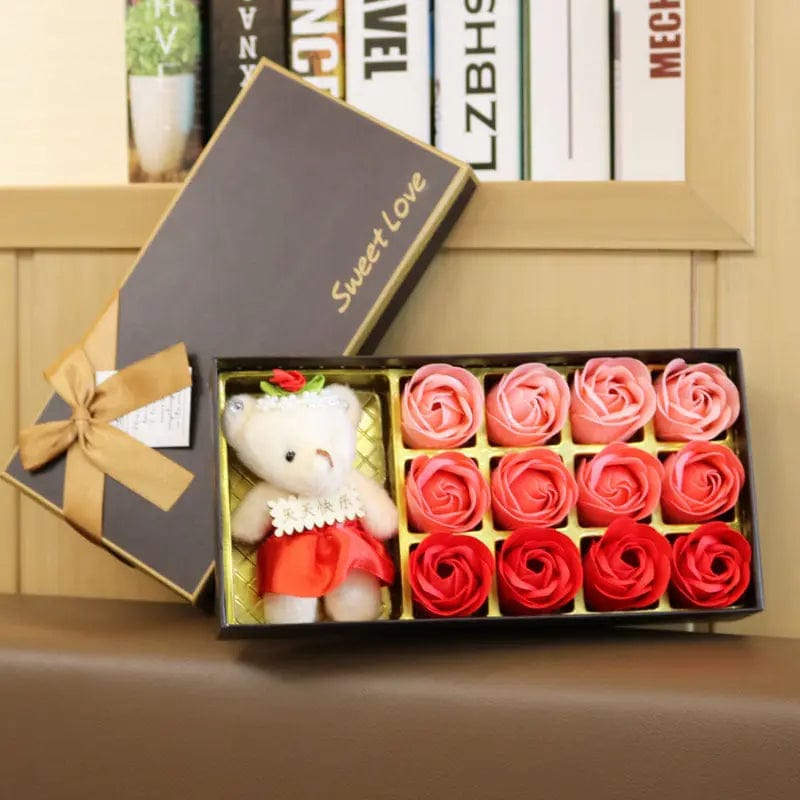 Saboor store  Gift Box Rose Soap Flower Festival