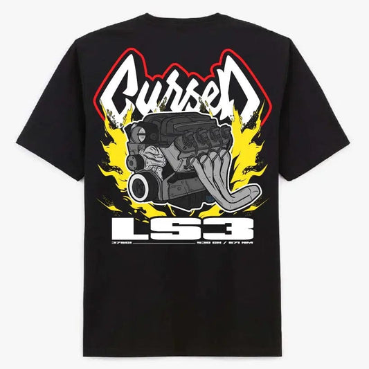 Saboor store  Le T-shirt Cursed Printed T-shirt Le T-shirt Cursed Printed T-shirt