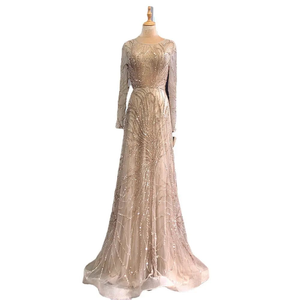 Saboor store Light Luxury Minority High-end Evening D Light Luxury Minority High-end Evening Dress