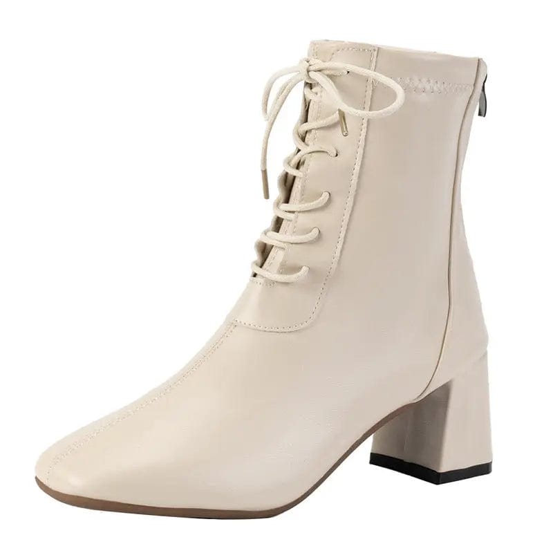 Saboor store New Martin Casual Fashion Female Boots Beige / 35 New Martin Casual Fashion Female Boots