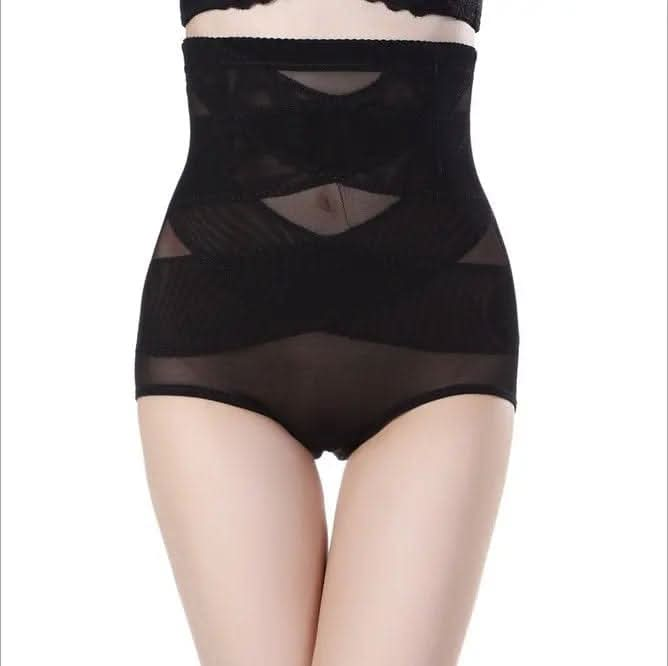 Saboor store  postpartum, high waist, belly shaping, tummy control, recovery, slimming, support, seamless, comfortable, breathable, stretchable, maternity, body shaper, smooth, firming, sculpting, undergarment, confidence, snug fit, everyday wear Black / 2XL Women's High Waist Postpartum Belly Shaping Pants