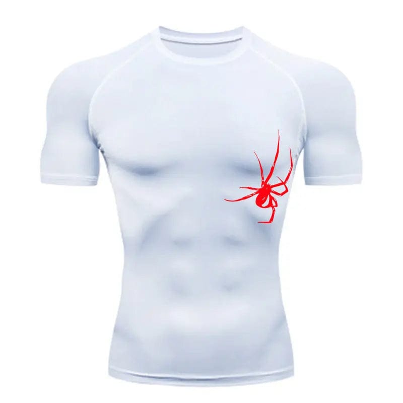 Saboor store  Quick Drying Clothes Sports T-shirt Running Base Clothing Gym Training Tights White / 3XL Quick Drying Clothes Sports T-shirt Running Base Clothing Gym Training Tights