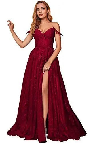 Saboor store Red Carpet Runway Show, Banquet, Annual Wine Red / US10 Red Carpet Runway Show, Banquet, Annual Performance, Host's Formal Attire