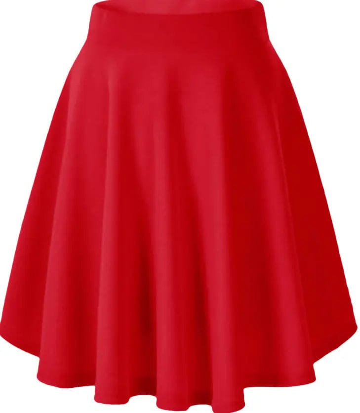 Saboor store  Red / L Women's Skirt | Stylish & Comfortable Skirts for Every Season