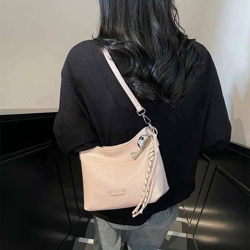 Saboor store Single Shoulder Underarm Bucket Bag Wome Single Shoulder Underarm Bucket Bag Women's Fashion Messenger Bag