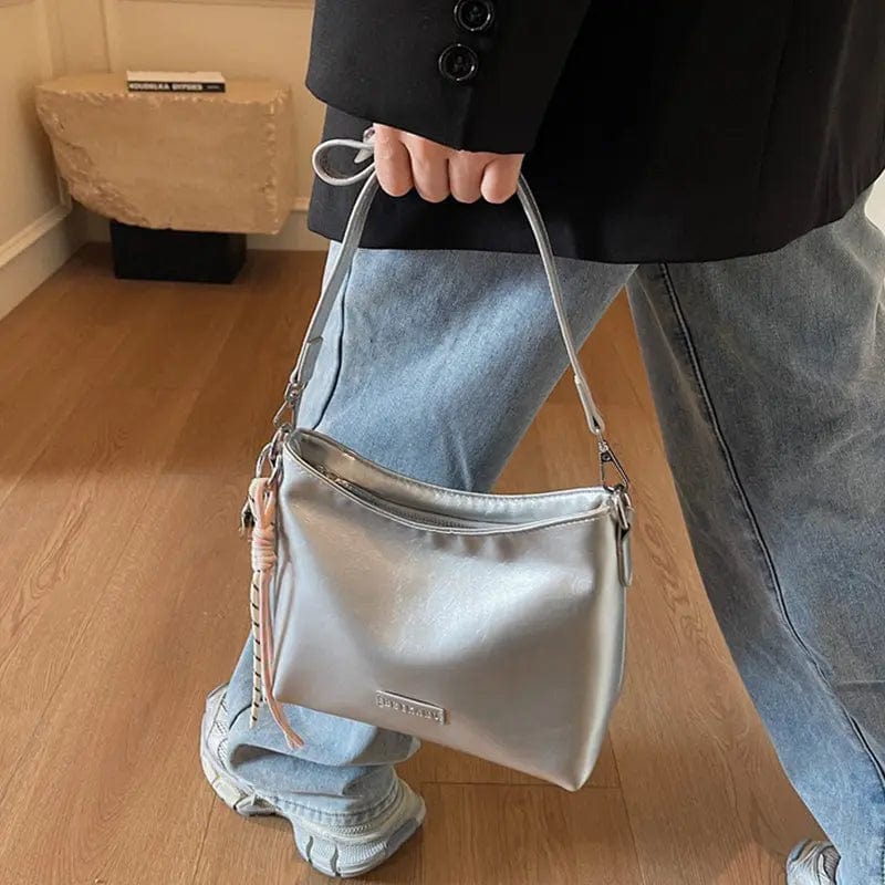 Saboor store Single Shoulder Underarm Bucket Bag Wome Single Shoulder Underarm Bucket Bag Women's Fashion Messenger Bag