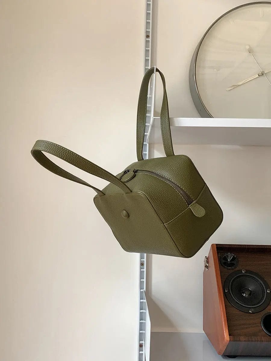 Saboor store Small Square Shoulder Bag Women Simple F Green Small Square Shoulder Bag Women Simple Frosted Handbag