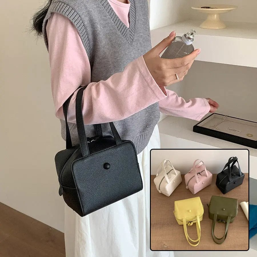 Saboor store Small Square Shoulder Bag Women Simple F Small Square Shoulder Bag Women Simple Frosted Handbag