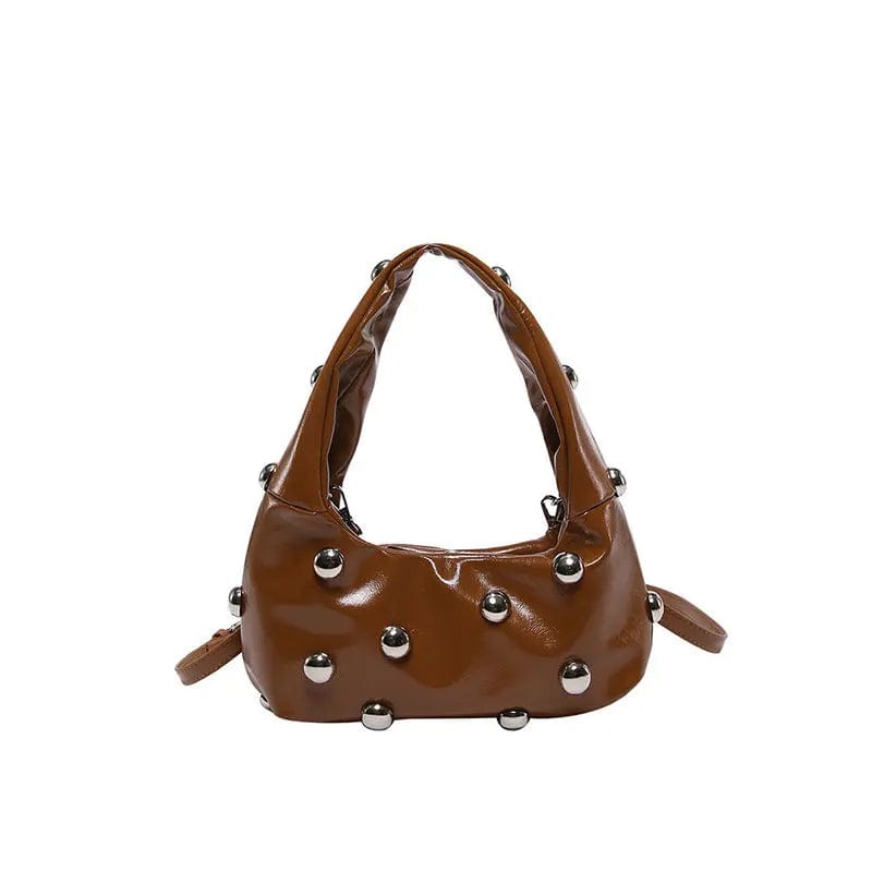 Saboor store Special-interest Design Western Style Un Light Brown Special-interest Design Western Style Underarm Bag For Women