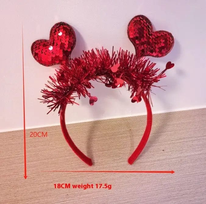 Saboor store  Valentine's Day Love Headband Wedding Atmosphere Decor