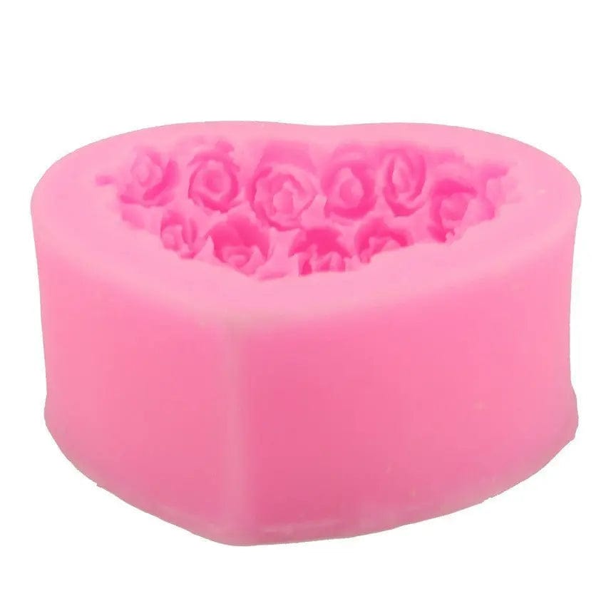 Saboor store  Valentines Day Gift Valentine's Day Love Rose Silicone Mould Home Supplies