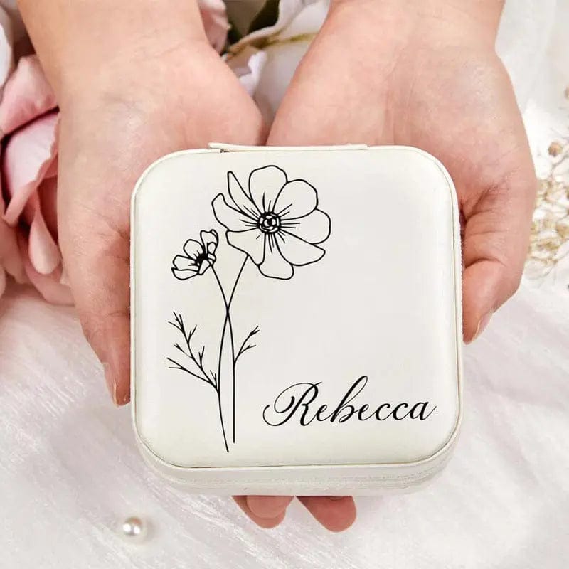 Saboor store  White DIY Jewelry Box Valentine's Day Gift