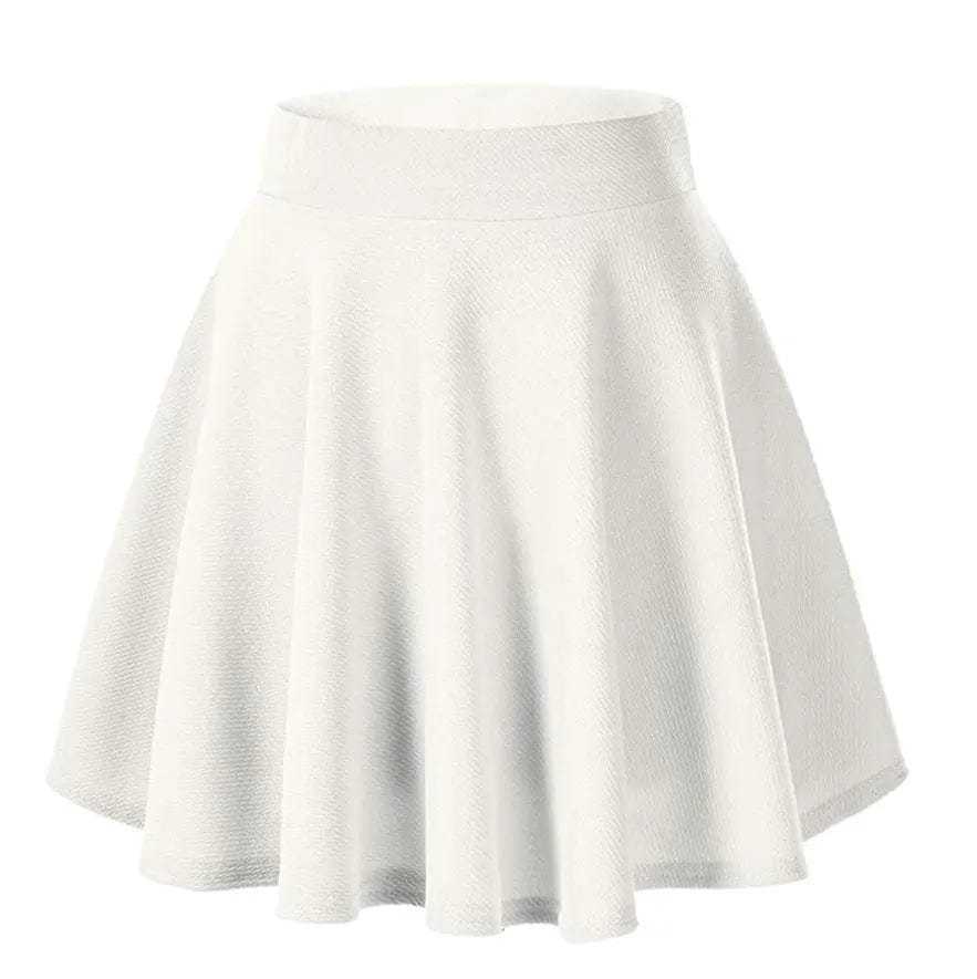 Saboor store  White / L Women's Skirt | Stylish & Comfortable Skirts for Every Season