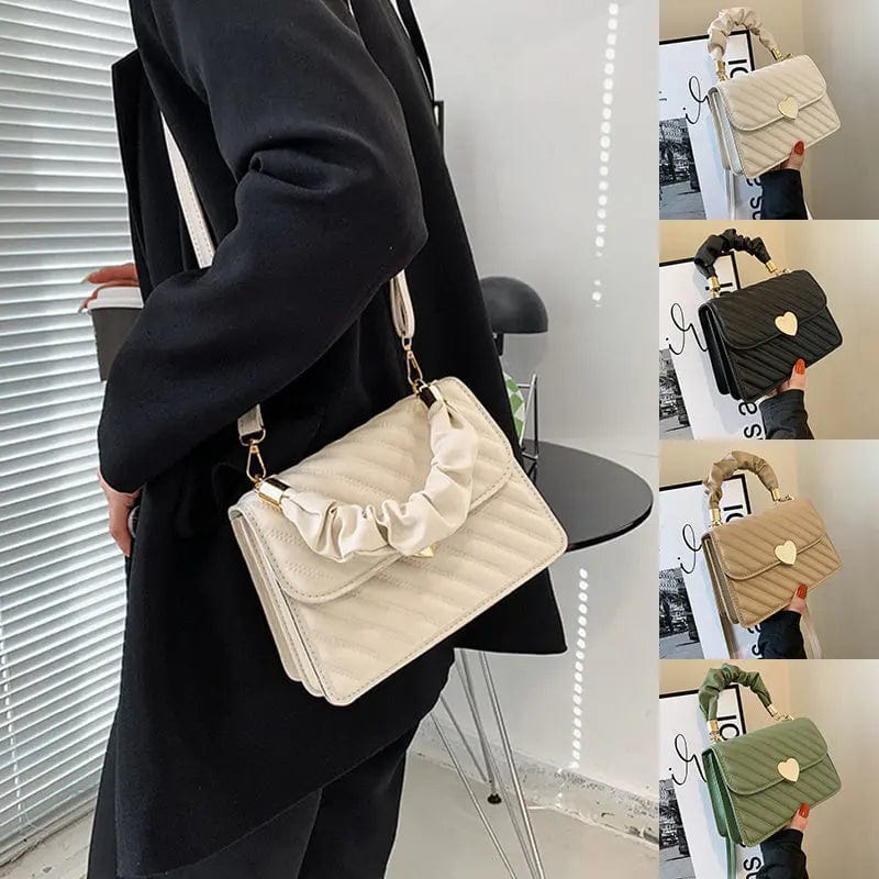 Saboor store Women Handbags Fashion Chain Shoulder Ba Women Handbags Fashion Chain Shoulder Bags With Love Metal Design