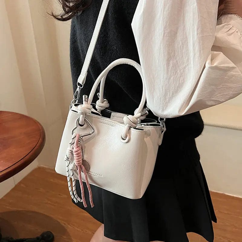 Saboor store Women's Messenger Bag Fashion Portable O Women's Messenger Bag Fashion Portable One-shoulder Bucket Bag