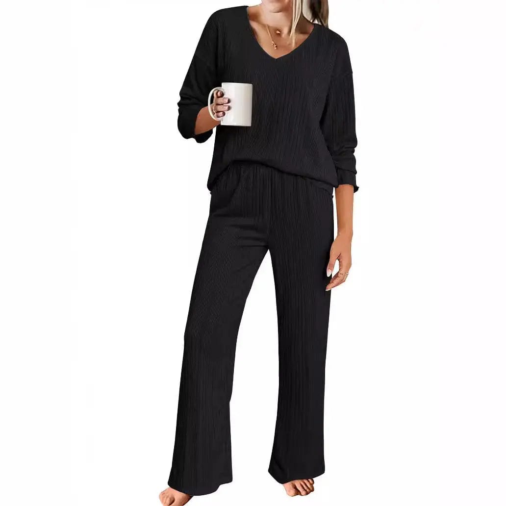 Saboor store Women's Wide-leg Pants Two-piece Suit Women's Wide-leg Pants Two-piece Suit